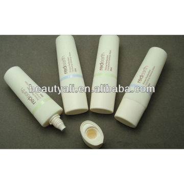 BB creme de plástico branco tubo de embalagem ótica tubo de cosméticos